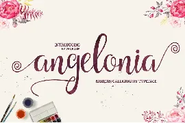 Angelonia font