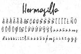 Hermosillo | Monoline Script font