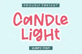 Candle Light Quirky Font