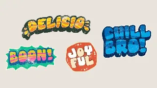 Boon Retro Bubble Font