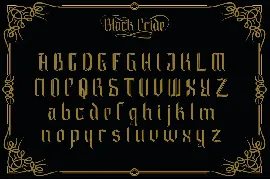 Black Pride font