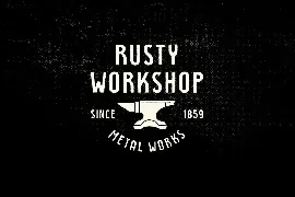 Rustyhead Typeface Font