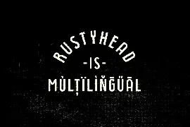 Rustyhead Typeface Font