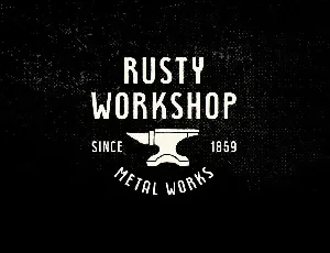 Rustyhead Typeface Font