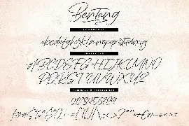 Bentang | Handwriting Script Font