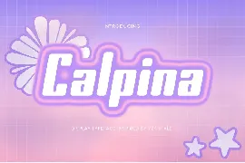 Calpina - Y2k Retro Font