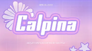 Calpina - Y2k Retro Font