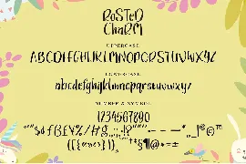 Rosted Charm font