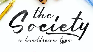 Society font