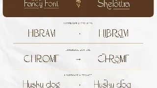 Shelottra Font