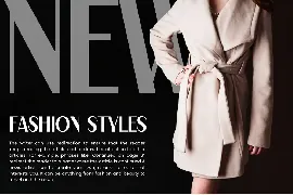 Fashion Elegant Sans Serif Font