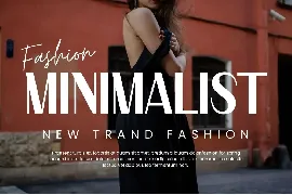 Fashion Elegant Sans Serif Font