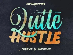 Quite Hustle font