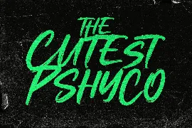 Bigteeth Handwritten Brush Font