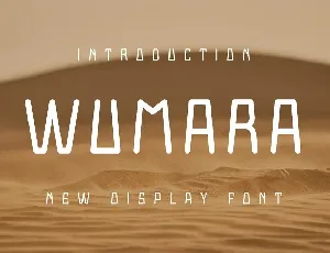 Wumara Font