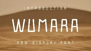 Wumara Font