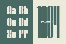 Bauhead Typeface|Bauhaus Design Font