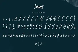 Sabadell | Modern Brush Font