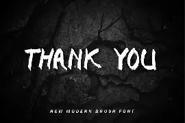 Brush Destorsi Font