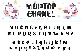 Molotop Chanel font