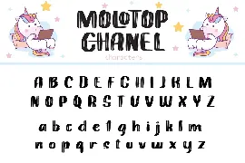 Molotop Chanel font