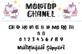 Molotop Chanel font