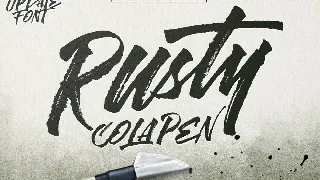 Rusty Cola Pen (Update) font