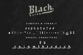 Black Baron Typeface|Medieval Font