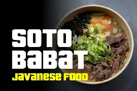 MesqyAmboy  - Food Font