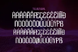 Adgeon Futuristic Display Font