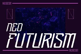 Adgeon Futuristic Display Font