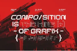 BARKMO-36 | Futuristic Mecha Cyberpunk Font