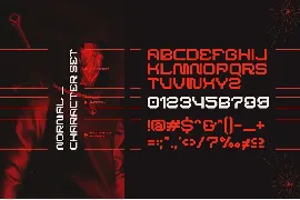 BARKMO-36 | Futuristic Mecha Cyberpunk Font