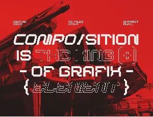 BARKMO-36 | Futuristic Mecha Cyberpunk Font