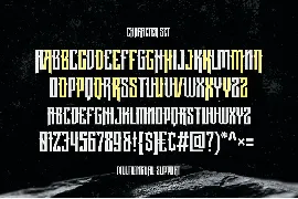 Marinoka - Blackletter font