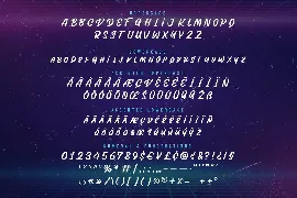 Awesome Brusher font