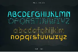 Front Light font