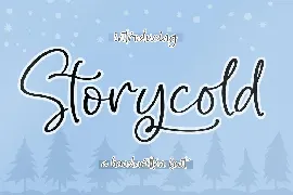 Storycold Handwritten Font