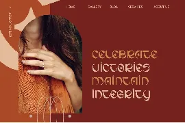 Gahiboe - Aesthetic Vibes Boho Display Font