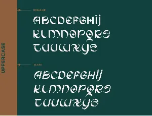 Gahiboe - Aesthetic Vibes Boho Display Font