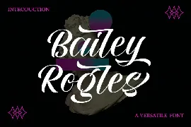 Bailey Rogles font