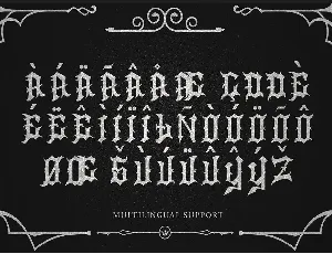 ShockFest Blackletter Font