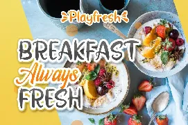 Playfresh Playful Handwritten Font