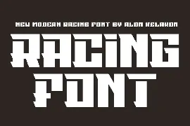 Race Nosmax font