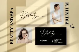 Brittanyhustle Signature Font