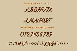 Kulindo Bold Script Font