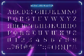 Quicknity - Futuristic Display Serif font