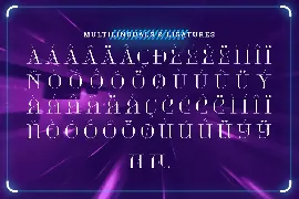 Quicknity - Futuristic Display Serif font