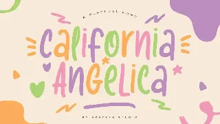 California Angelica font