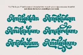 De Augusta - Vintage Retro Font